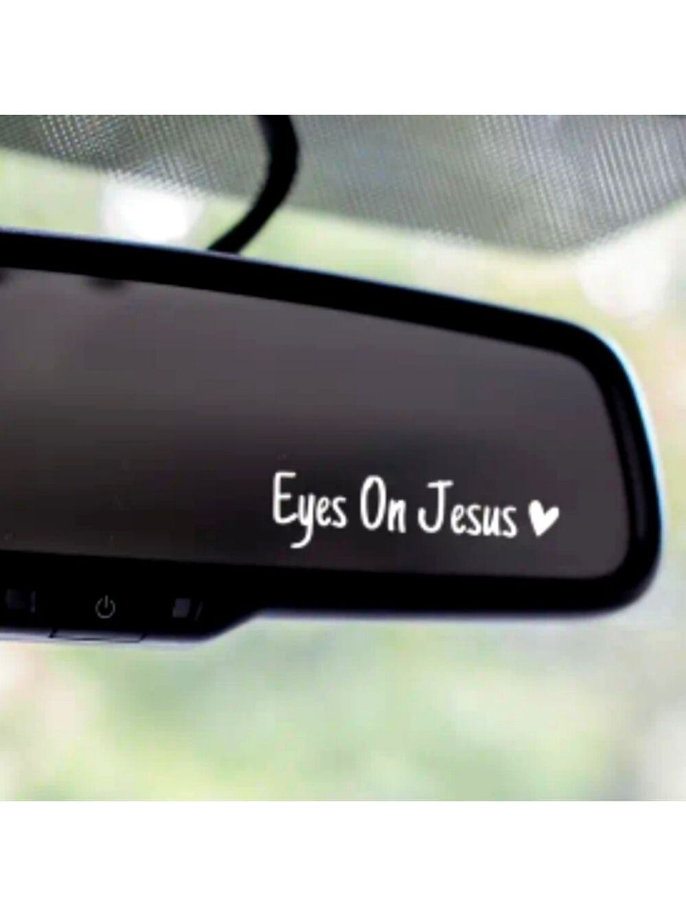 EYES ON JESUS DECAL Perfect Reminder
